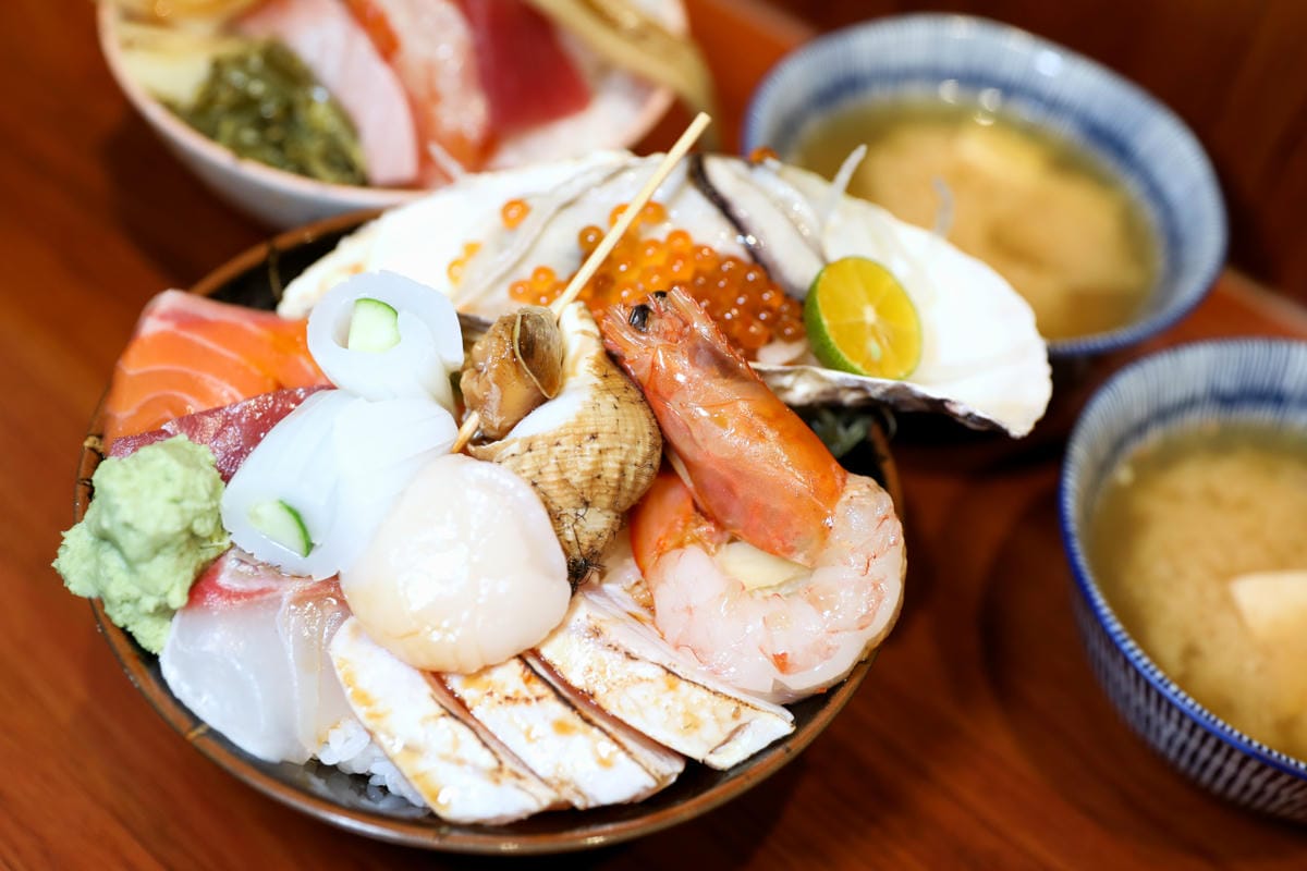 林口生魚片丼飯推薦! 林日式料理 超厚生魚握壽司,驚喜版生魚丼飯 - 第14張圖 林口生魚片丼飯推薦! 林日式料理 超厚生魚握壽司,驚喜版生魚丼飯