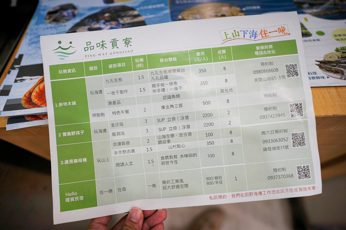 2024東北角漁村旅遊推薦! 南雅社區保家索DIY.鮮物本舖九孔生態導覽.龍門社區導覽牽罟飯體驗.卯澳社區石花凍DIY