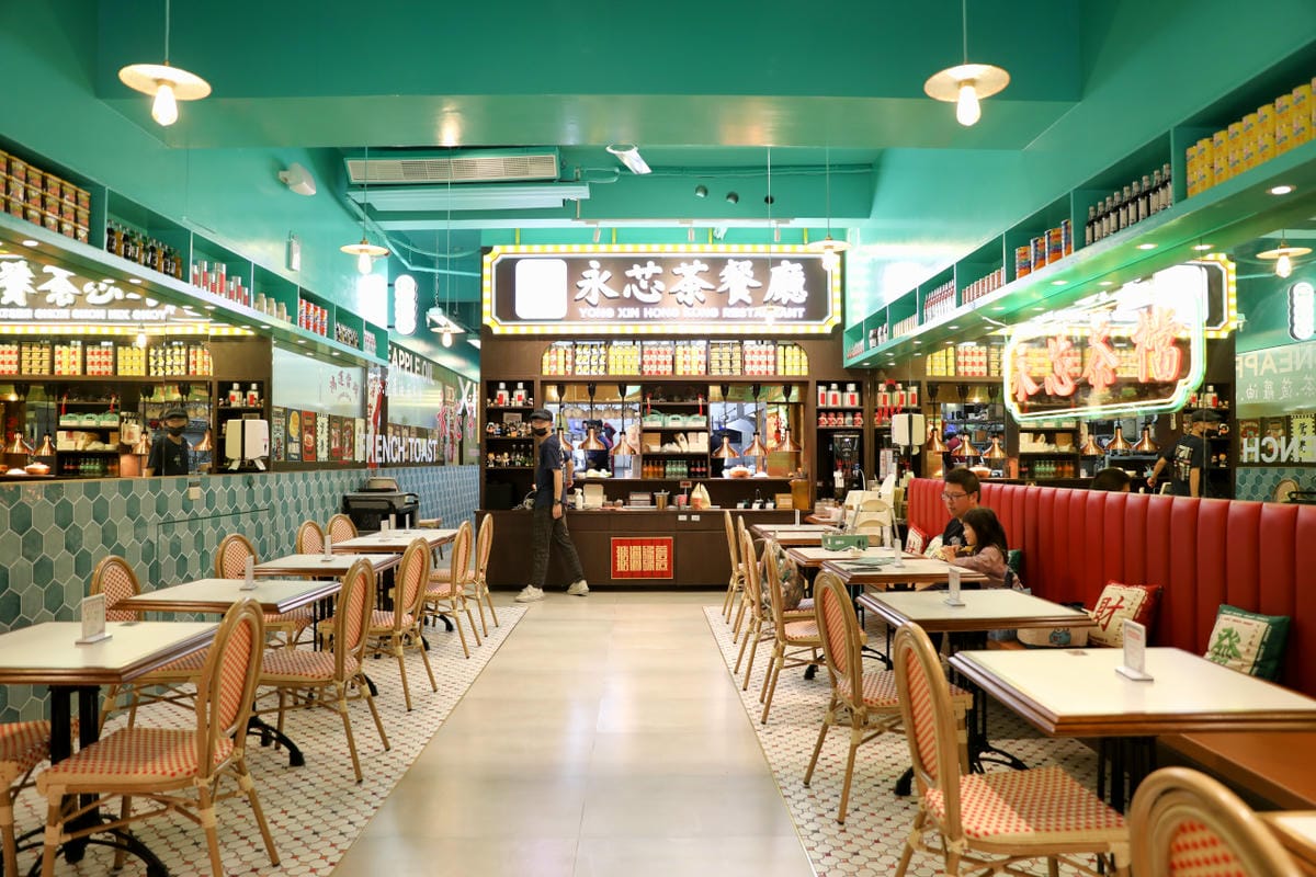 桃園藝文特區港式茶餐廳推薦! 永芯茶檔 茶餐廳(南平店) 超好吃牛筋牛肉撈麵.粵式雞煲.西多士.菠蘿油 - 第2張圖 桃園藝文特區港式茶餐廳推薦! 永芯茶檔 茶餐廳(南平店) 超好吃牛筋牛肉撈麵.粵式雞煲.西多士.菠蘿油