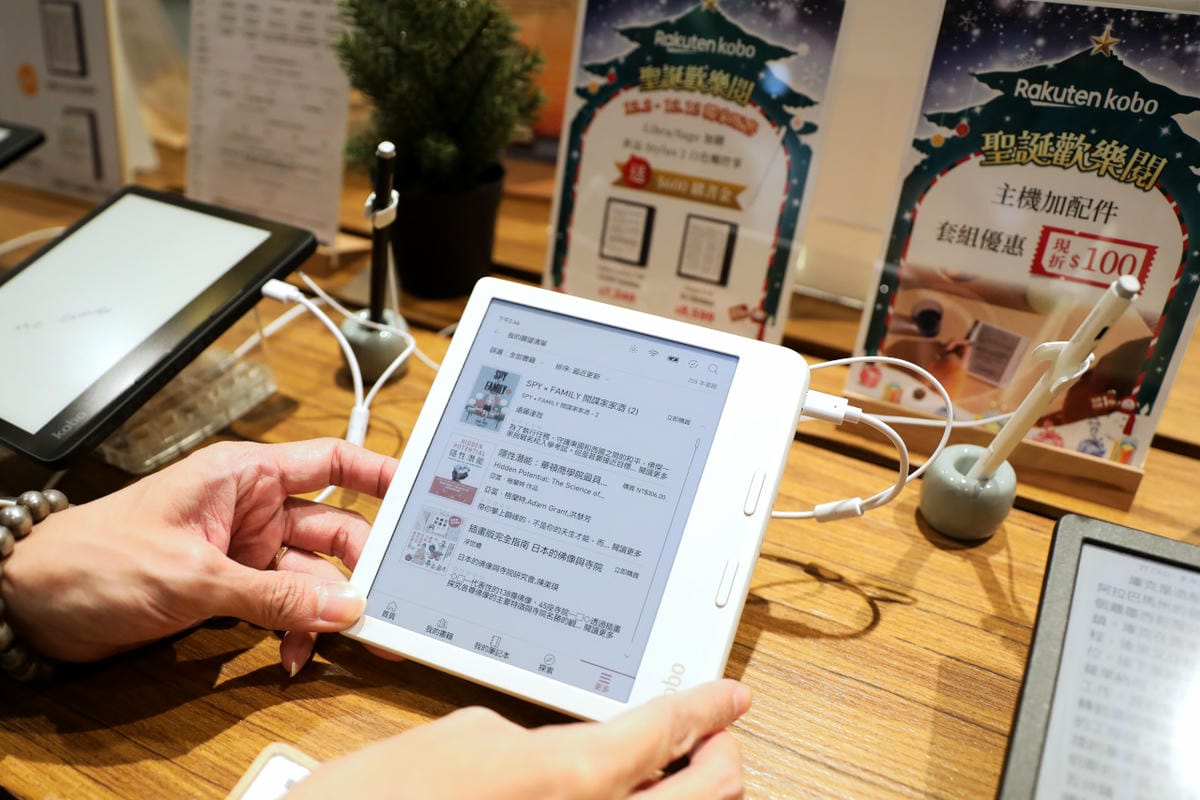閱悅電子閱讀專門店(台北大稻埕門市) 電子閱讀器租借服務,隨時隨地親子共讀無限制