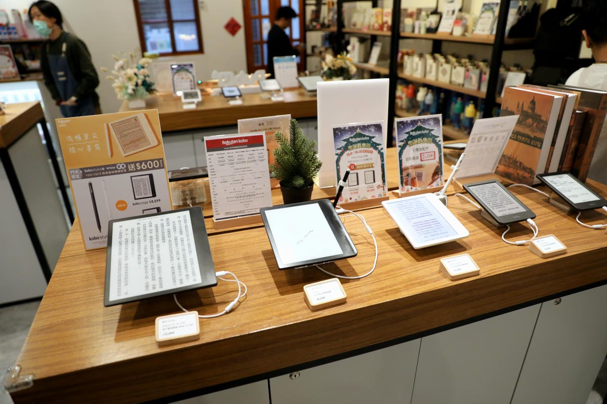 閱悅電子閱讀專門店(台北大稻埕門市) 電子閱讀器租借服務,隨時隨地親子共讀無限制