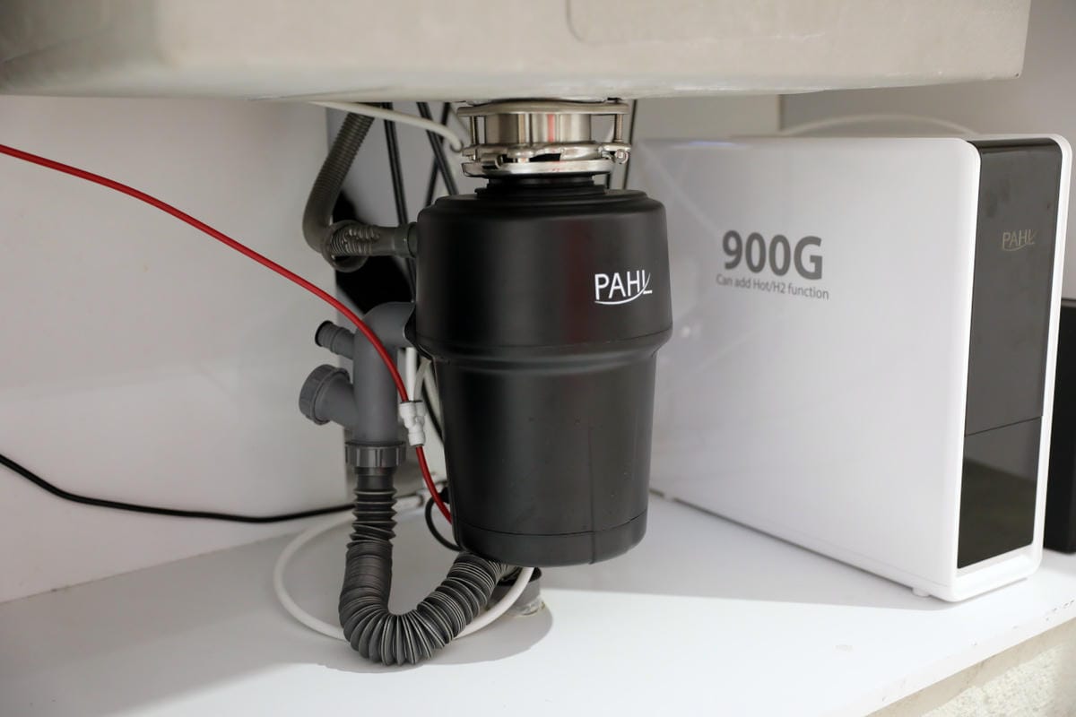 克林淨水 PAHL V66 廚餘機 廚下型廚餘機推薦!真正省時省力無廚餘 廚下安裝.無線開關.無刀研磨.自動進水.Ag+銀離子