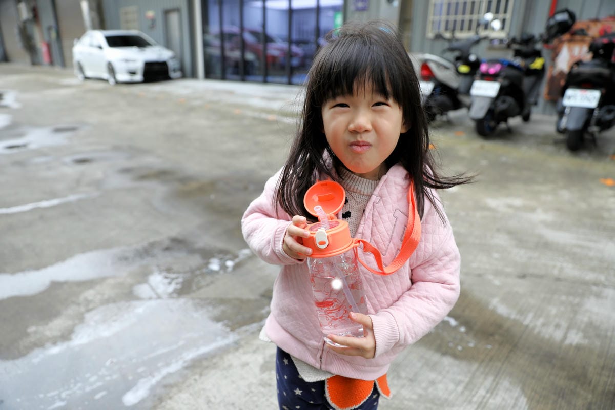 托嬰中心.幼稚園新生必備推薦! 作伴 耐高溫防水姓名貼.衣物專用防水印章.Tritan童趣水壺