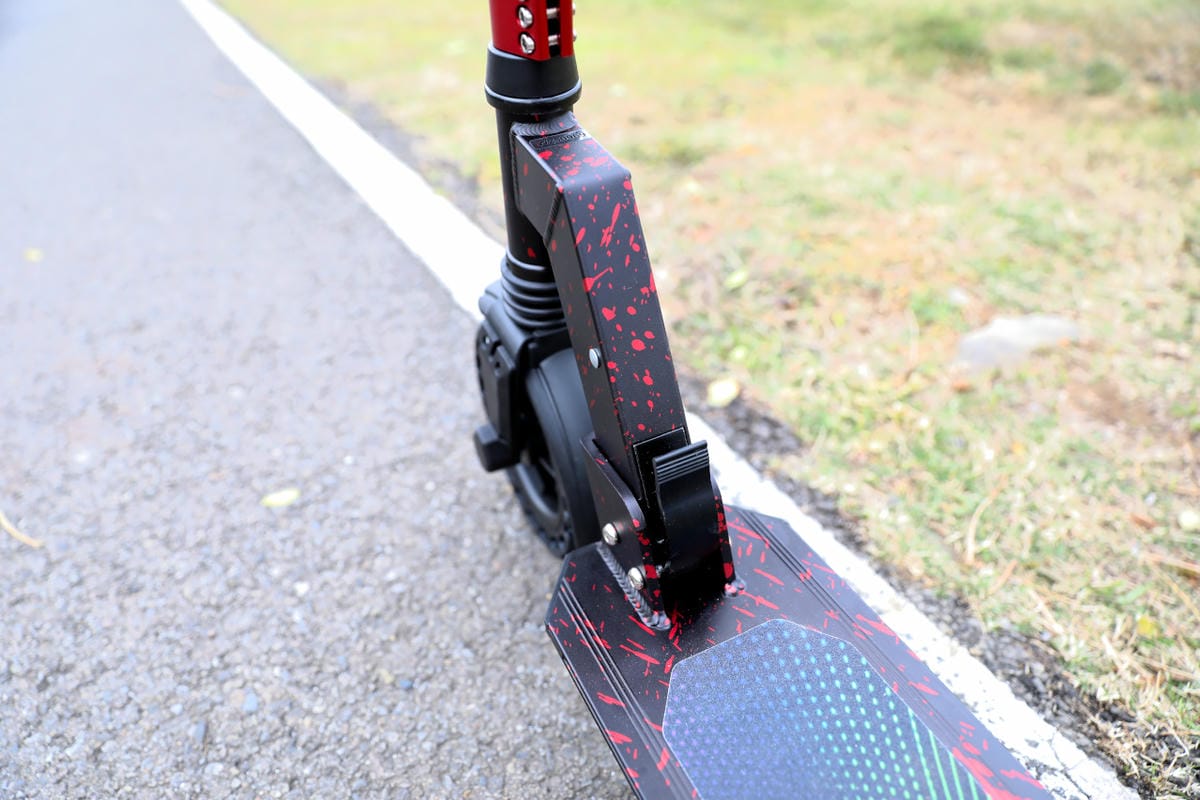摺疊電動滑板車開箱 Waymax Lite-3電動滑板車 親子同樂.懶人代步車推薦!