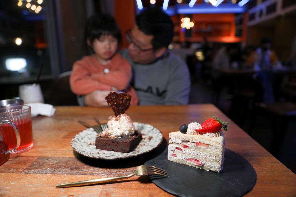 Eatenjoy意享美式廚房(林口店) 林口親子寵物友善餐廳推薦! 義大利麵.漢堡.千層蛋糕都很厲害~