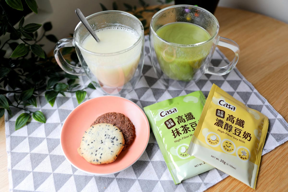Casa卡薩 高纖濃醇豆奶 全聯豆奶即沖飲品推薦! 富含膳食纖維與植物性蛋白質