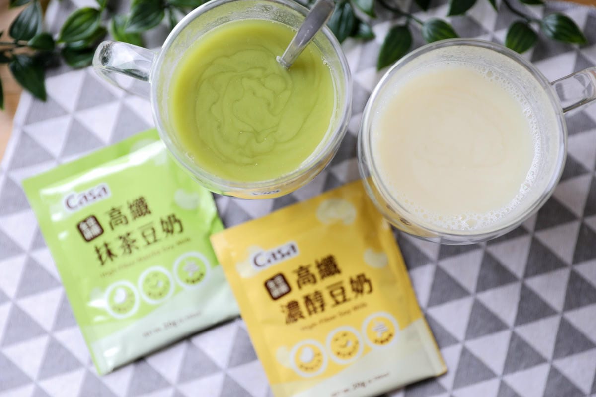 Casa卡薩 高纖濃醇豆奶 全聯豆奶即沖飲品推薦! 富含膳食纖維與植物性蛋白質