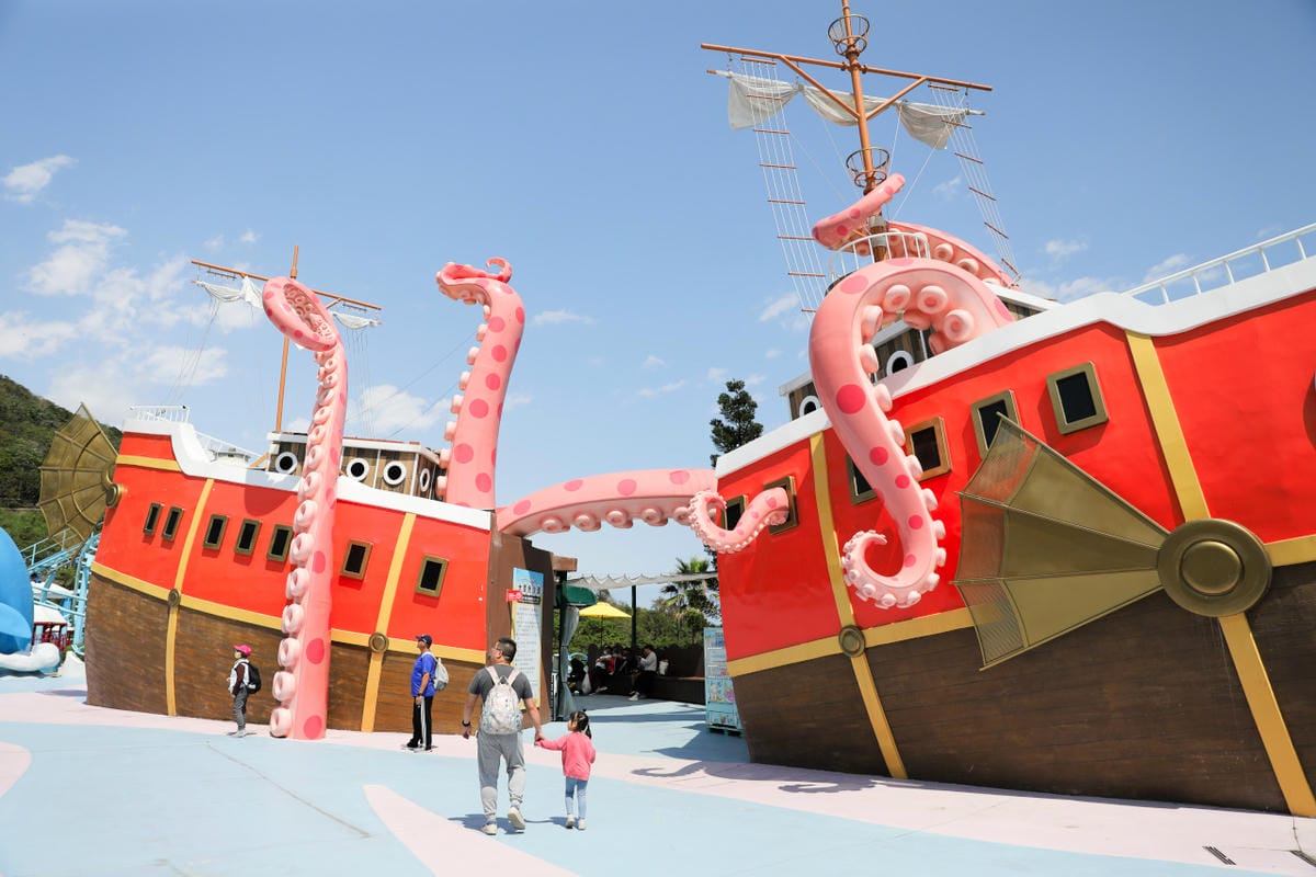 花蓮遠雄海洋公園親親海洋夜未眠 近距離與海豚海獅親近,夜探水族館,與魚共眠超好玩親子行程推薦!
