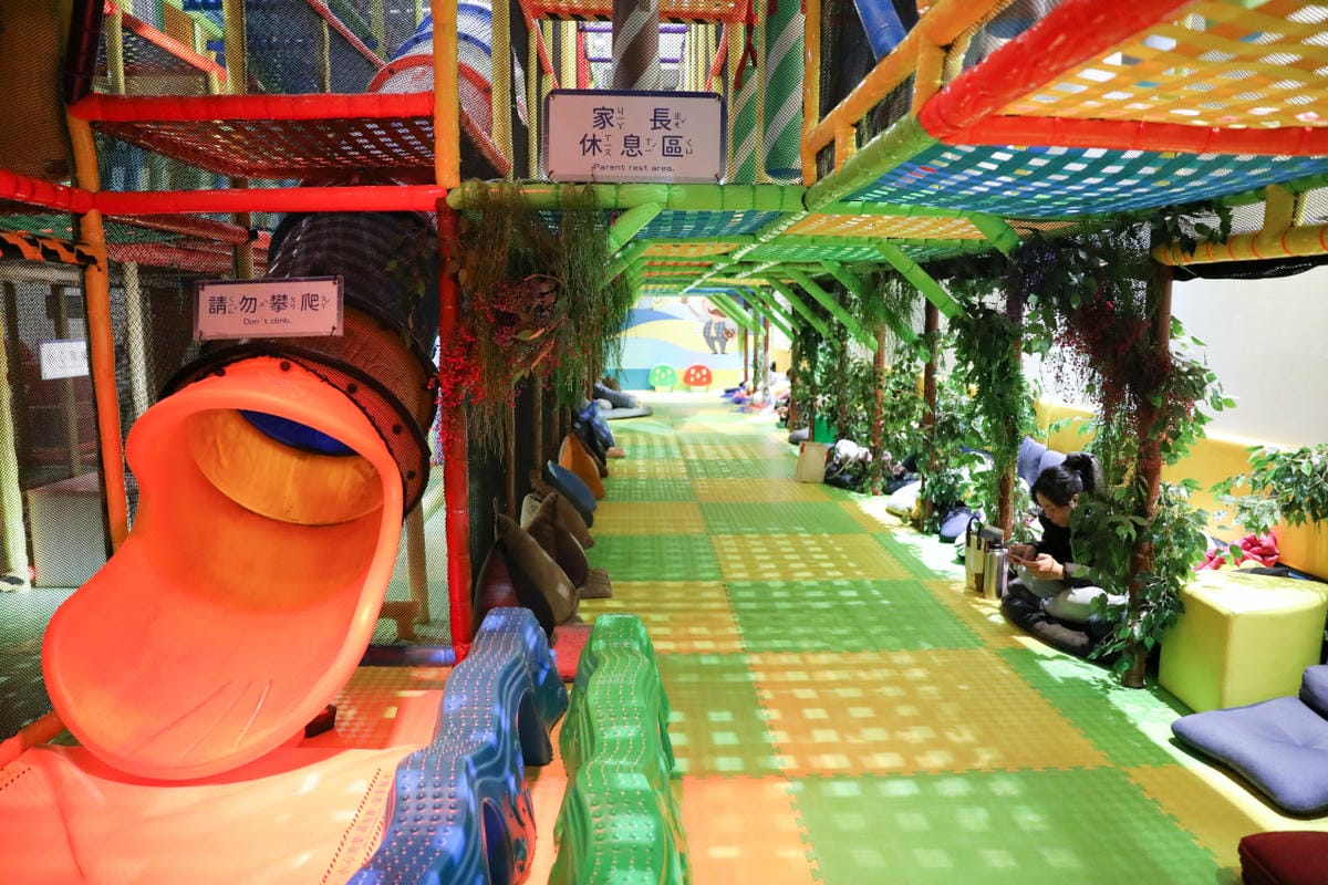 PaPark爬爬客親子樂園(土城日月光店) 台北兒童室內遊樂園推薦! 全日暢玩只要360