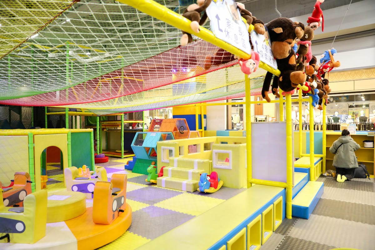 PaPark爬爬客親子樂園(土城日月光店) 台北兒童室內遊樂園推薦! 全日暢玩只要360