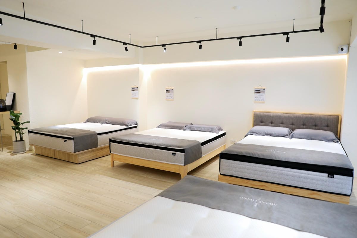 台北床墊推薦! 覺醒家居 Awake Living 台北大安體驗店 全預約制 沈浸式無壓力試躺 高質感美學床寢品牌
