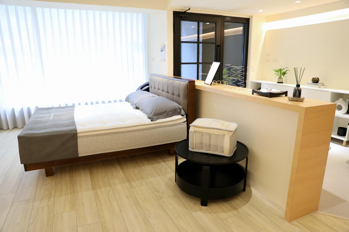 台北床墊推薦! 覺醒家居 Awake Living 台北大安體驗店 全預約制 沈浸式無壓力試躺 高質感美學床寢品牌