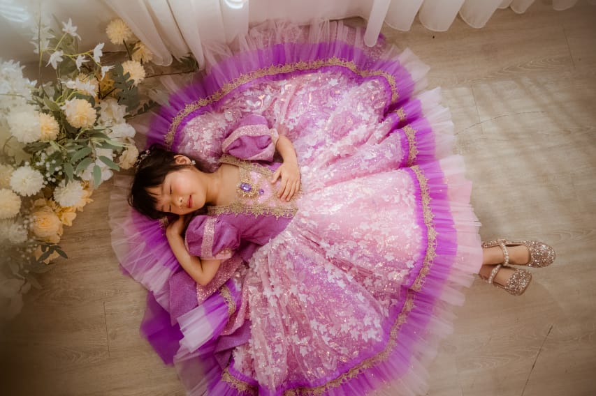 兒童拍拍 板橋兒童攝影寫真推薦! 神仙教母的夢想禮服 實現孩子的公主夢~
