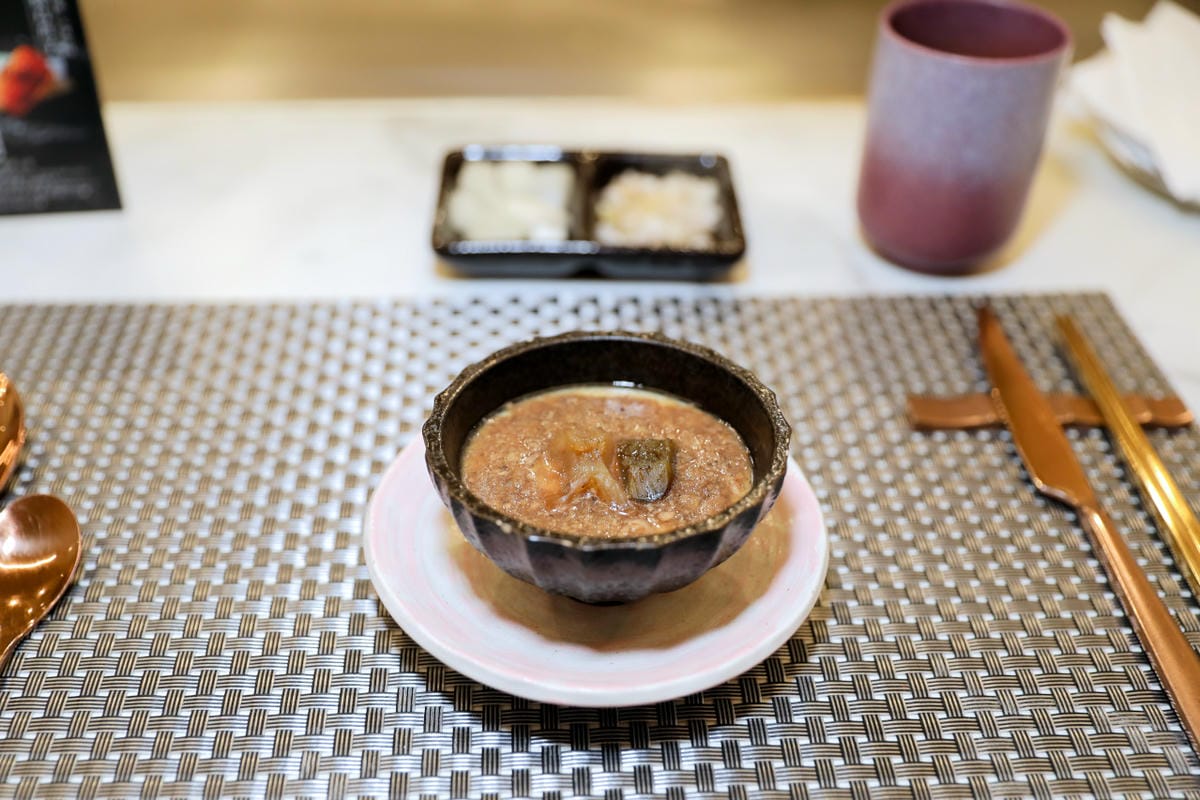 台南美食 明水然．樂(台南中山店) Google 評論4.8高分，頂級無菜單鐵板燒推薦! 龍蝦這麼吃,道道驚艷!