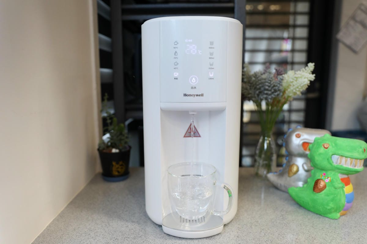 Honeywell 太空人五道淨化RO濾淨瞬熱飲水機 太空級濾芯升級五重淨化 淨水x殺菌x加熱x調溫 泡奶.泡茶.泡泡麵超方便!