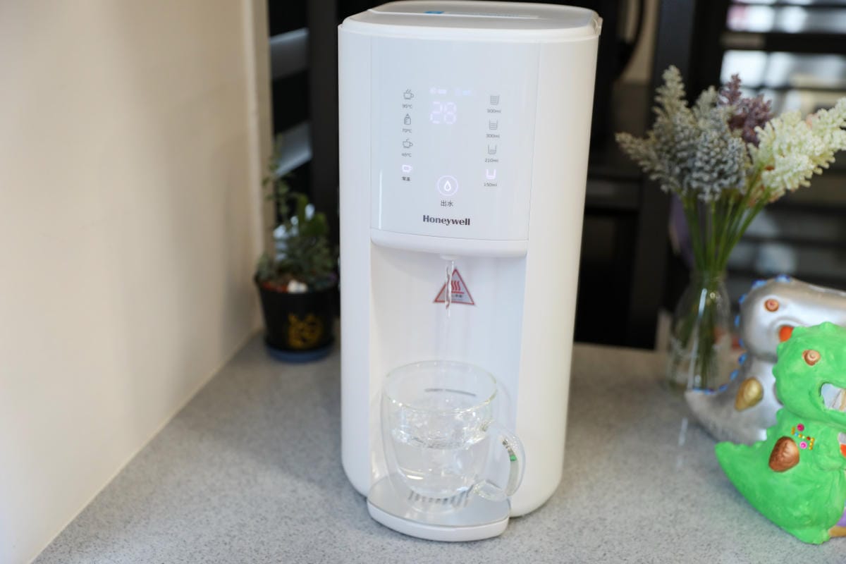 Honeywell 太空人五道淨化RO濾淨瞬熱飲水機 太空級濾芯升級五重淨化 淨水x殺菌x加熱x調溫 泡奶.泡茶.泡泡麵超方便!