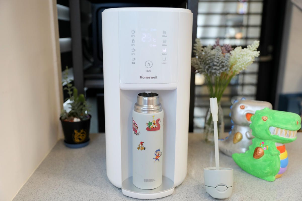 Honeywell 太空人五道淨化RO濾淨瞬熱飲水機 太空級濾芯升級五重淨化 淨水x殺菌x加熱x調溫 泡奶.泡茶.泡泡麵超方便!