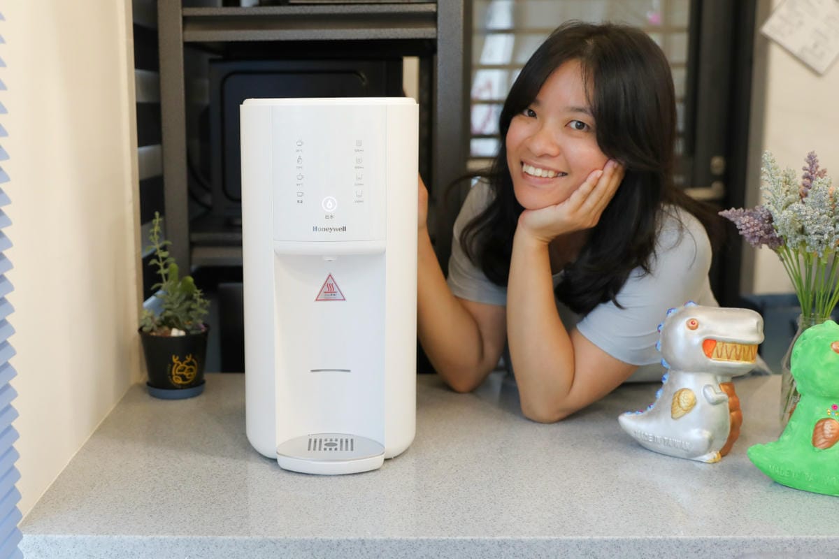 Honeywell 太空人五道淨化RO濾淨瞬熱飲水機 太空級濾芯升級五重淨化 淨水x殺菌x加熱x調溫 泡奶.泡茶.泡泡麵超方便!