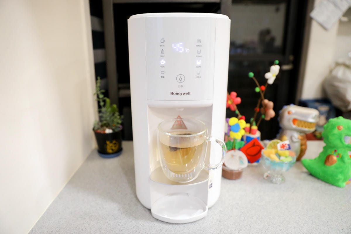 Honeywell 太空人五道淨化RO濾淨瞬熱飲水機 太空級濾芯升級五重淨化 淨水x殺菌x加熱x調溫 泡奶.泡茶.泡泡麵超方便!