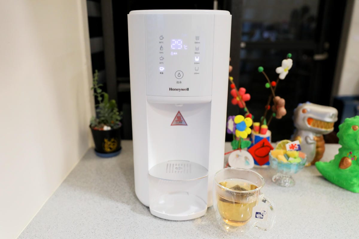 Honeywell 太空人五道淨化RO濾淨瞬熱飲水機 太空級濾芯升級五重淨化 淨水x殺菌x加熱x調溫 泡奶.泡茶.泡泡麵超方便!