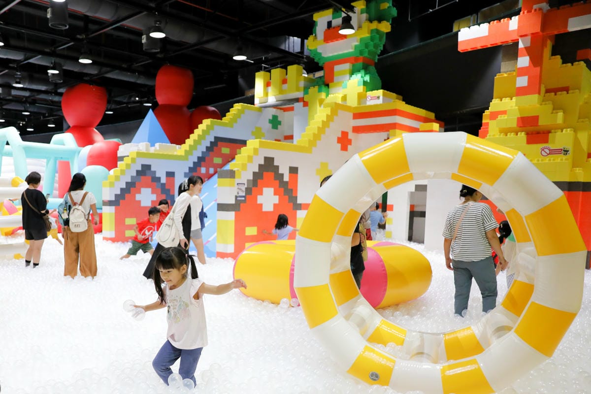 2025台北科教館暑假限定特展 小小建築師White Ocean 室內遊樂園放電推薦!