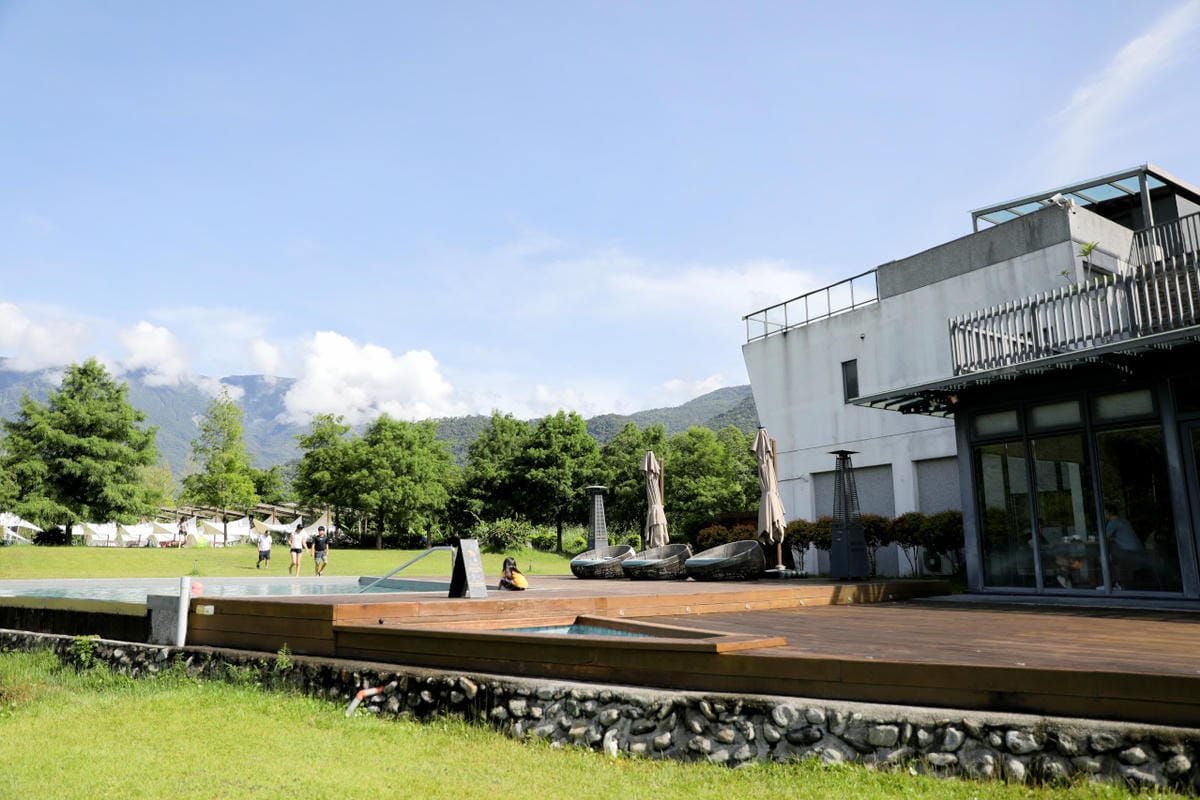 兩天一夜花蓮瑞穗小旅行 松邑莊園 悠閒渡假享受山泉水戲水池.黃金湯溫泉