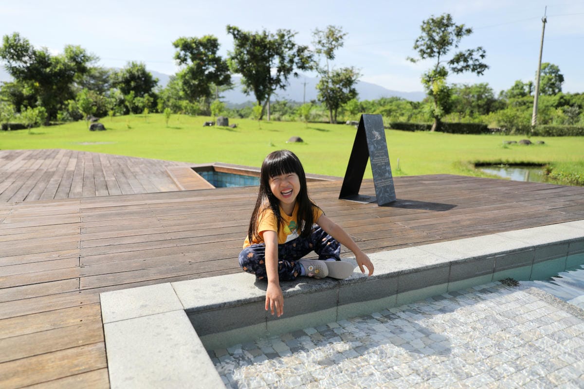 兩天一夜花蓮瑞穗小旅行 松邑莊園 悠閒渡假享受山泉水戲水池.黃金湯溫泉