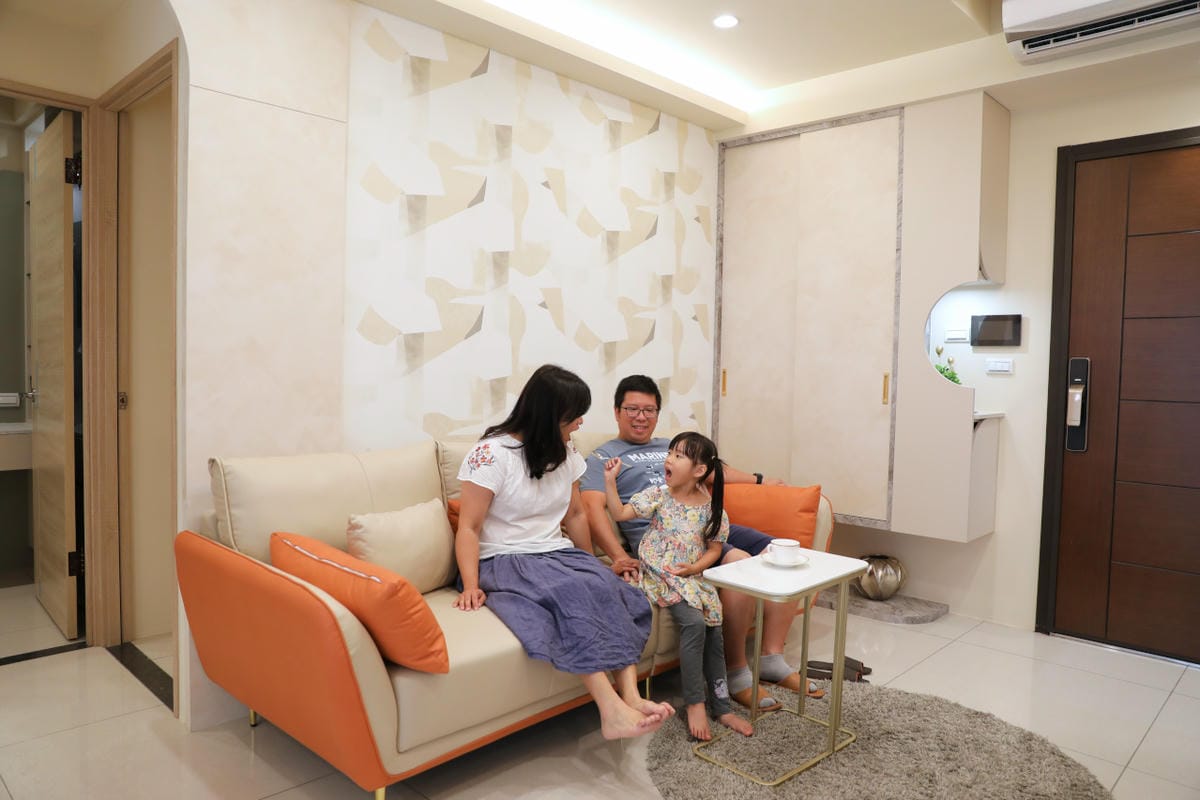 中壢新建案開箱 過嶺重劃區 大清城双 適合親子家庭成屋入住! 周邊機能佳,便利商店.好市多.過嶺松勇公園.過嶺親子館