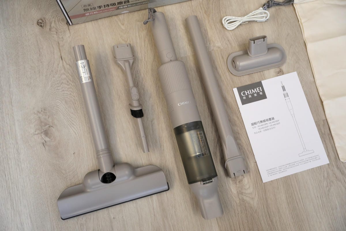 美型輕巧吸塵器推薦! 奇美無線手持吸塵器 VC-HG12GY 暖藕灰 露營車用吸塵器,小資族打掃利器,高處輕鬆打掃不費力 - 第7張圖 美型輕巧吸塵器推薦! 奇美無線手持吸塵器 VC-HG12GY 暖藕灰 露營車用吸塵器,小資族打掃利器,高處輕鬆打掃不費力
