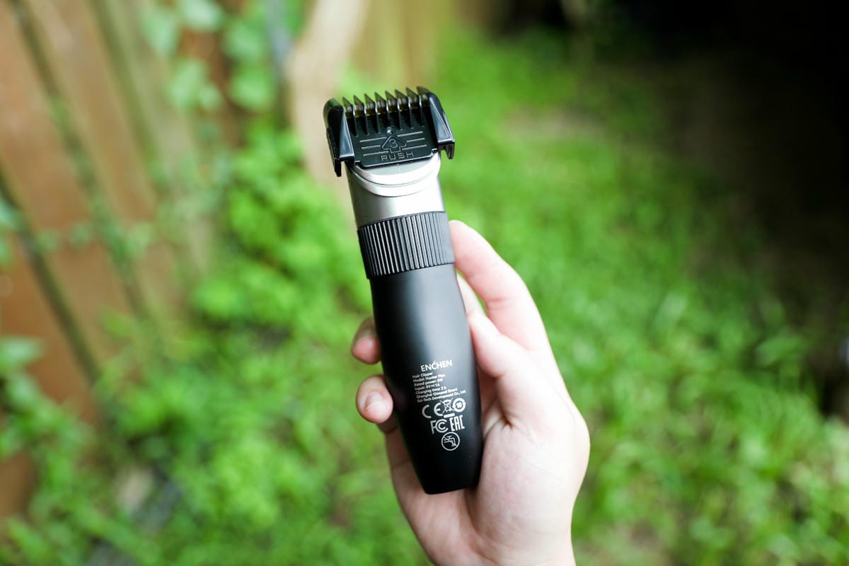 充電式剃髮神器推薦! 小米有品 Enchen 映趣 陶瓷刀頭電動理髮器Hunter Plus 5段可調式刀頭,新手也能在家輕鬆理髮