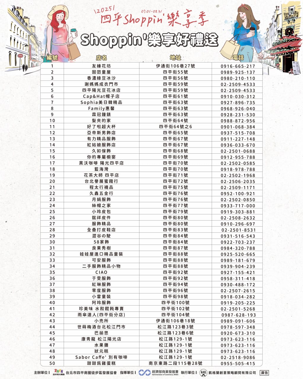 台北松江南京站四平陽光商圈 美食逛街好去處! 2025四平Shoppin’樂享季 萬元獎品等你抽,拍照還送好禮 - 第76張圖 台北松江南京站四平陽光商圈 美食逛街好去處! 2025四平Shoppin’樂享季 萬元獎品等你抽,拍照還送好禮