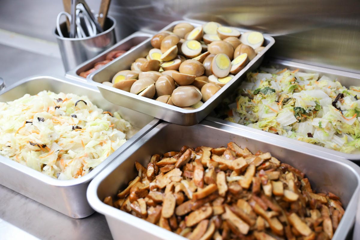 藝文特區外帶美食推薦! 米食Bento 桃園總圖旁同安黃昏市場外帶便當專賣店