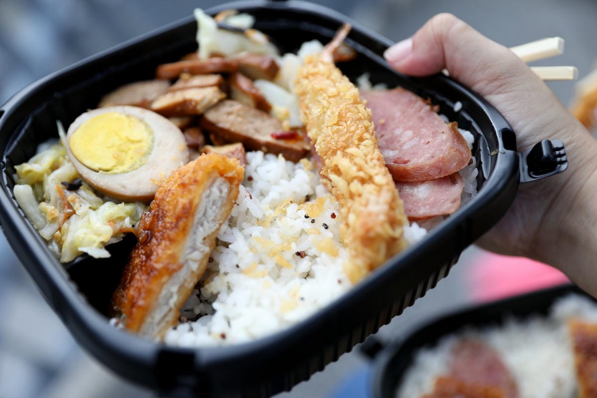 藝文特區外帶美食推薦! 米食Bento 桃園總圖旁同安黃昏市場外帶便當專賣店
