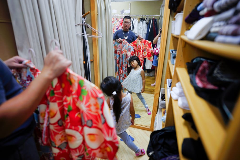 東京和服租借推薦! 日本親子和服初體驗 江戶和裝工房雅和服(淺草站前店)