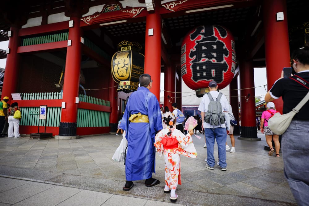 東京和服租借推薦! 日本親子和服初體驗 江戶和裝工房雅和服(淺草站前店)