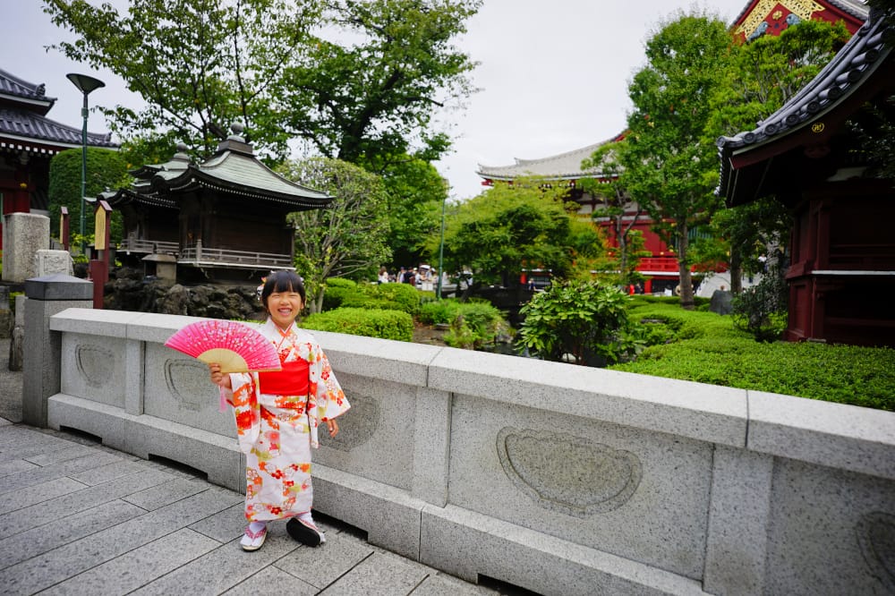 東京和服租借推薦! 日本親子和服初體驗 江戶和裝工房雅和服(淺草站前店)