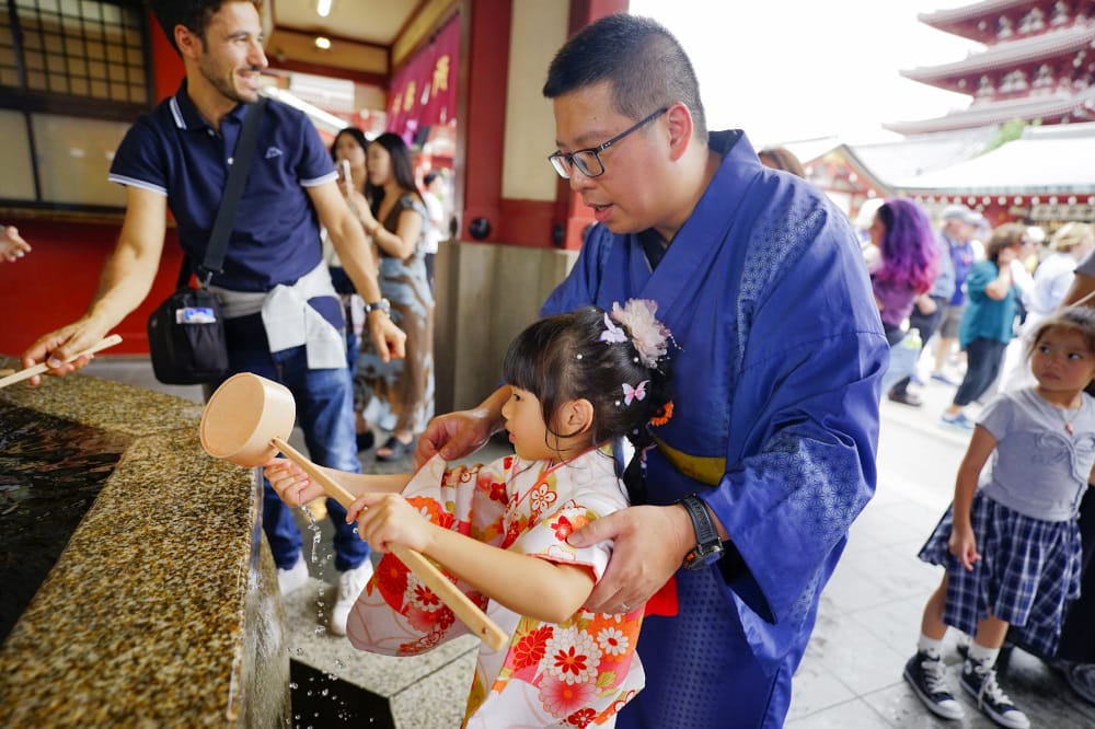 東京和服租借推薦! 日本親子和服初體驗 江戶和裝工房雅和服(淺草站前店)
