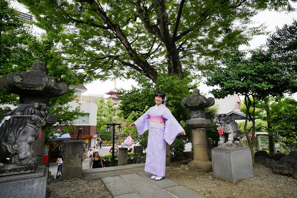 東京和服租借推薦! 日本親子和服初體驗 江戶和裝工房雅和服(淺草站前店)