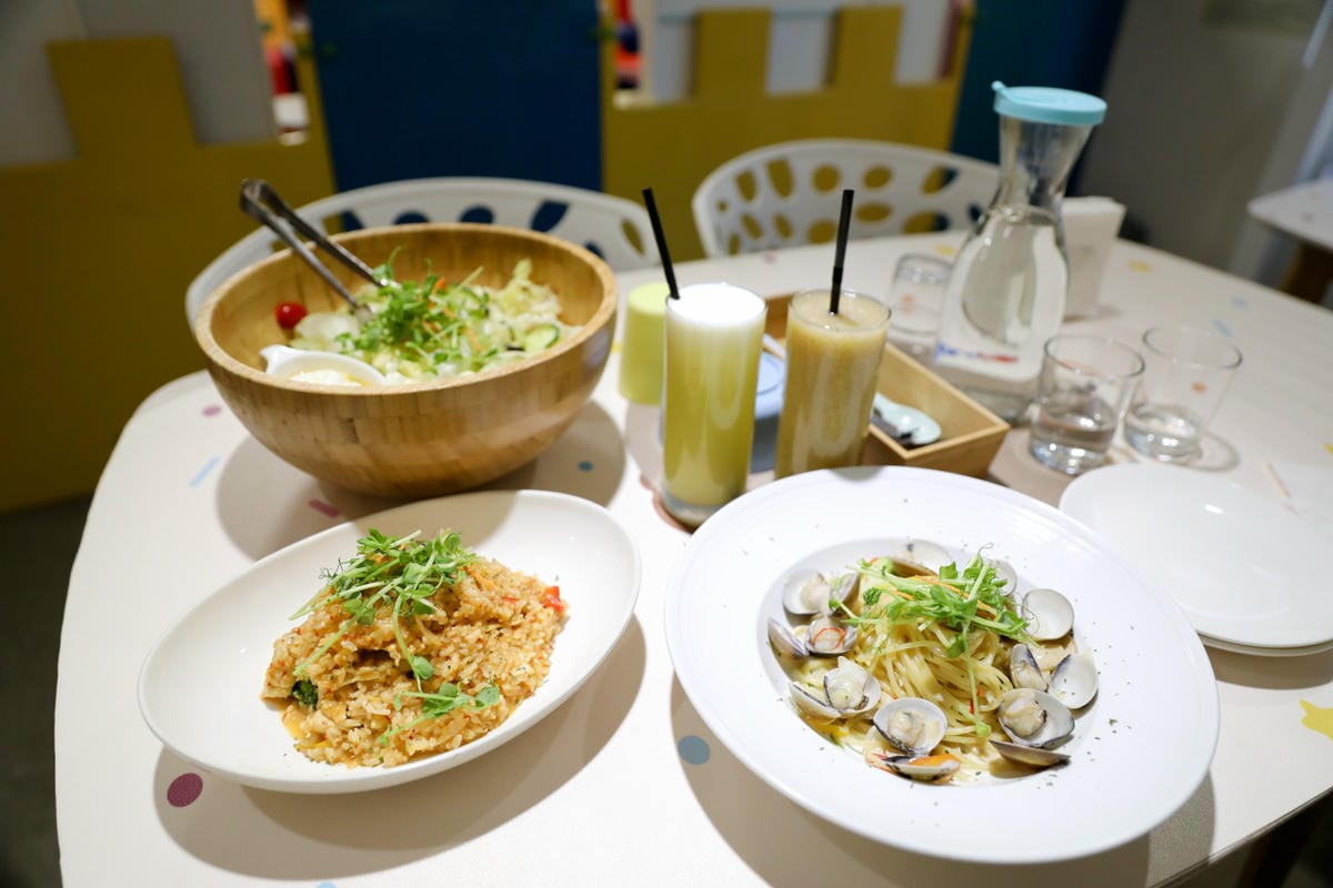 台北親子餐廳 永和BabyWonderland童話世界親子空間 被遊戲空間耽誤的義式料理餐廳