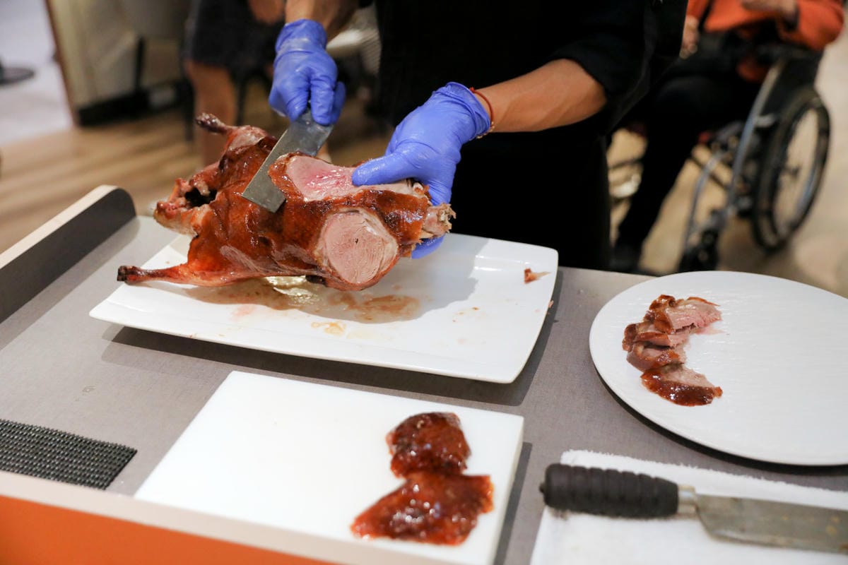 台北烤鴨推薦! 鴨覓 烤鴨餐廳 大直美麗華肥美櫻桃鴨一鴨三吃