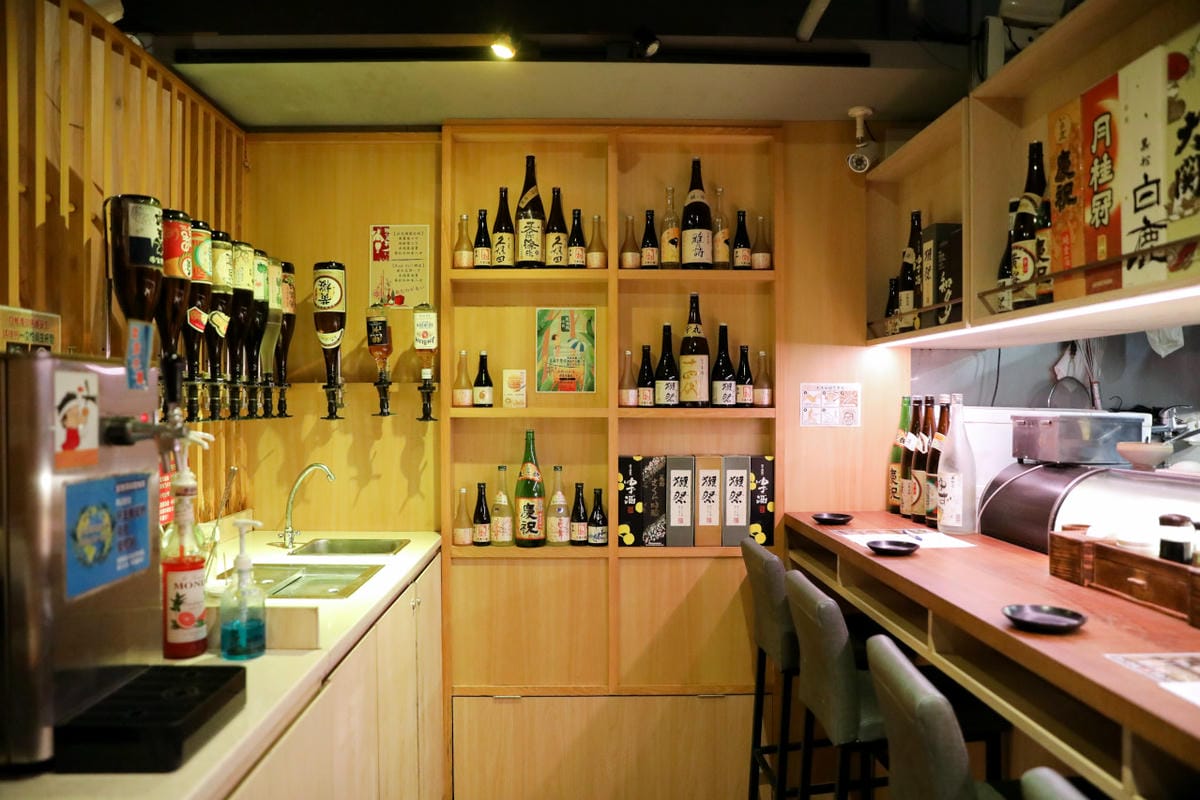 台北東區居酒屋推薦! 玖酒井 食事町 598暢飲放題 清酒.梅酒.柚子酒跟威士忌喝到飽
