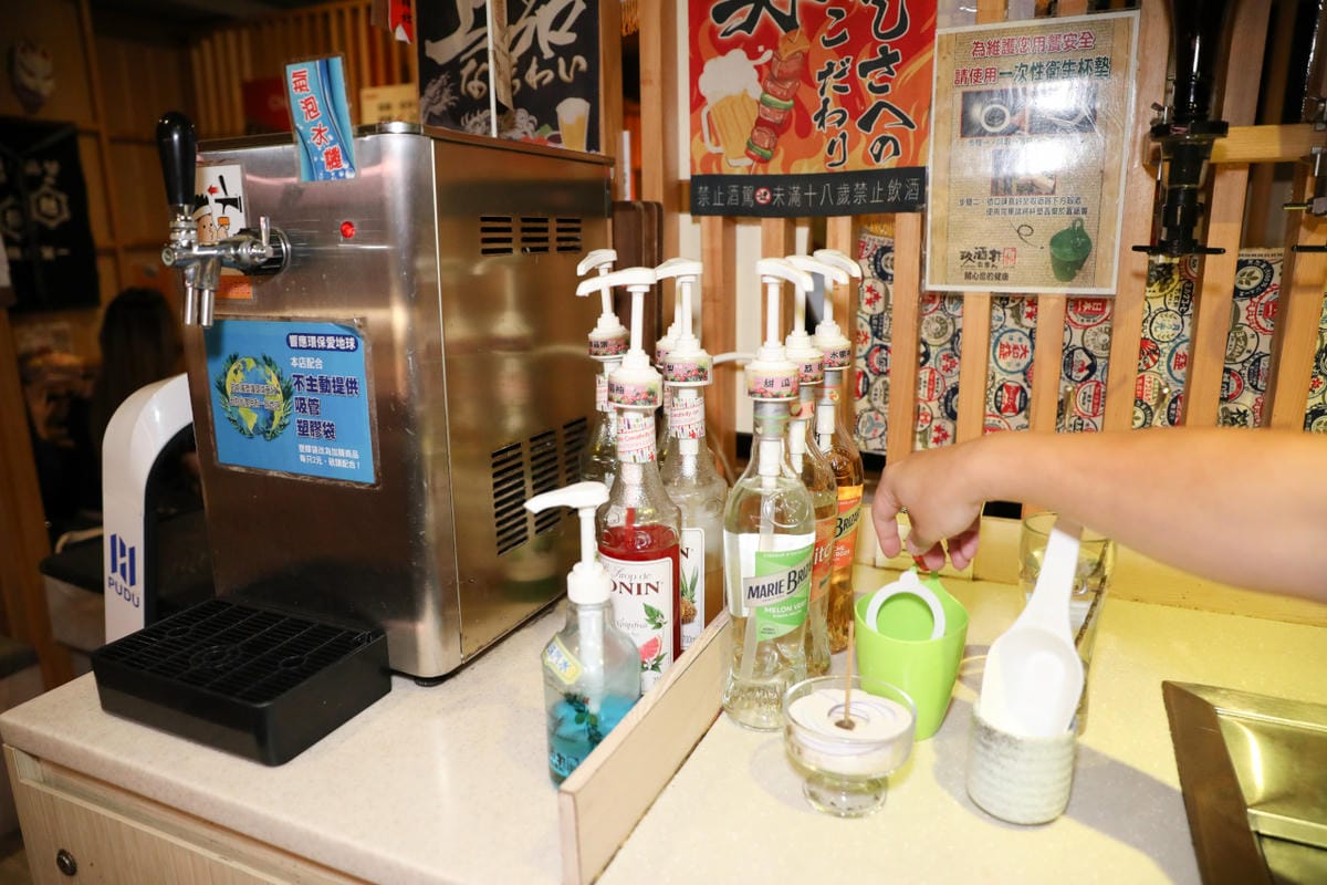 台北東區居酒屋推薦! 玖酒井 食事町 598暢飲放題 清酒.梅酒.柚子酒跟威士忌喝到飽