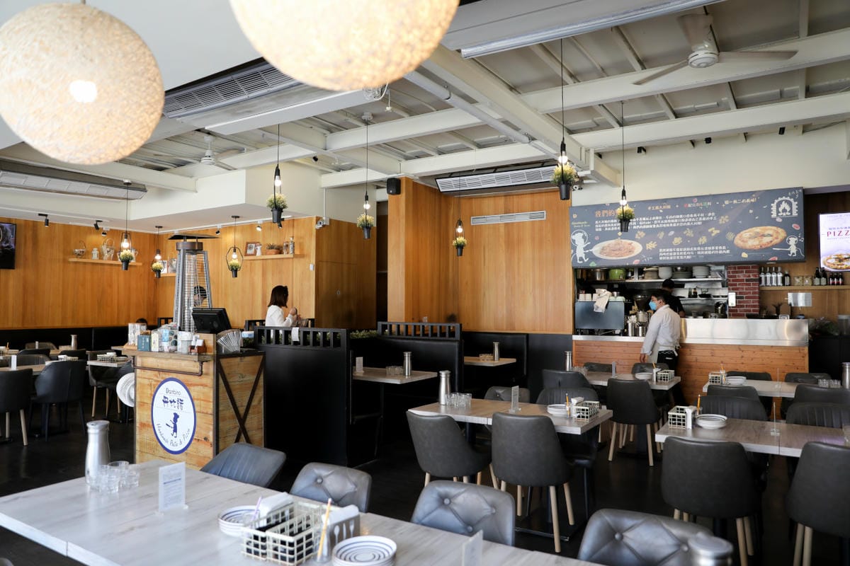 竹北義式餐廳推薦! Dambino丹比諾 手工義大利麵.披薩(竹北店) 多款義大利麵選擇.美味窯烤披薩