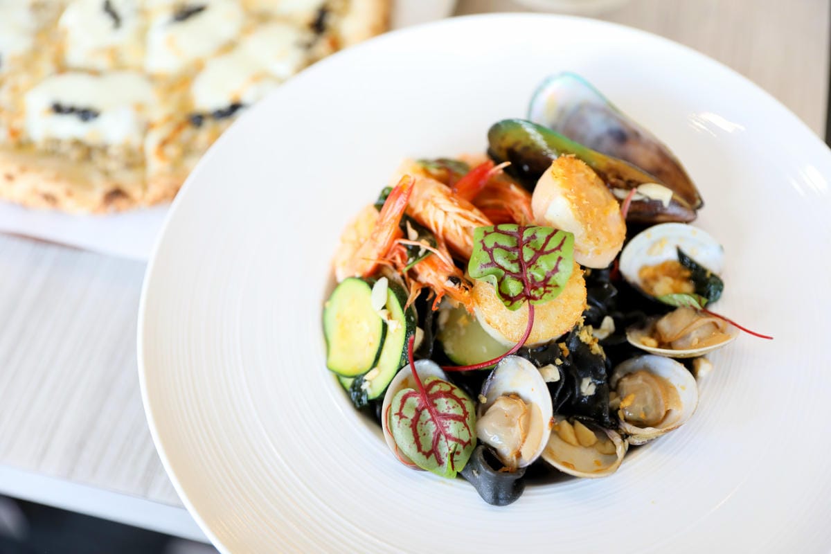 竹北義式餐廳推薦! Dambino丹比諾 手工義大利麵.披薩(竹北店) 多款義大利麵選擇.美味窯烤披薩