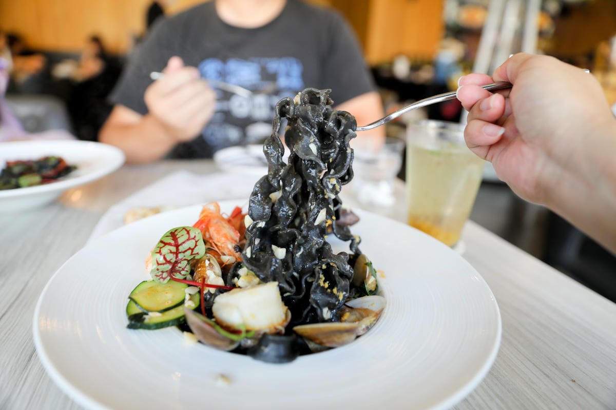 竹北義式餐廳推薦! Dambino丹比諾 手工義大利麵.披薩(竹北店) 多款義大利麵選擇.美味窯烤披薩