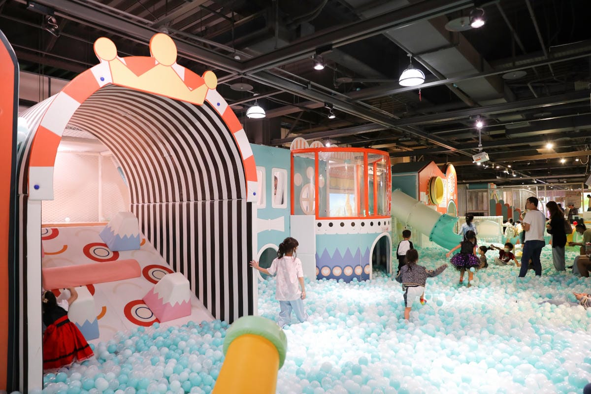 桃園親子室內遊樂園推薦! 追風奇幻島-桃堡樂園(桃園展演中心1F)