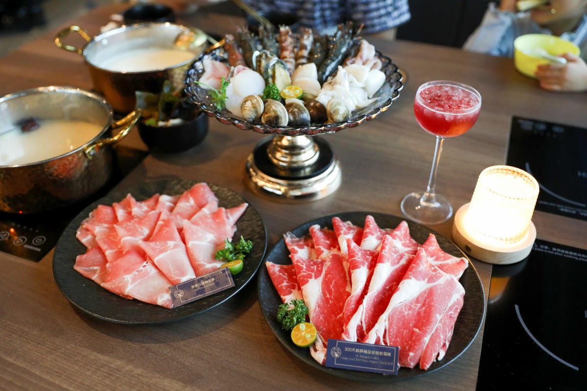 青埔最美高質感餐酒館風格火鍋店新開幕! 金蒔鍋物(青埔旗艦店) 桃園自助吃到飽火鍋推薦!
