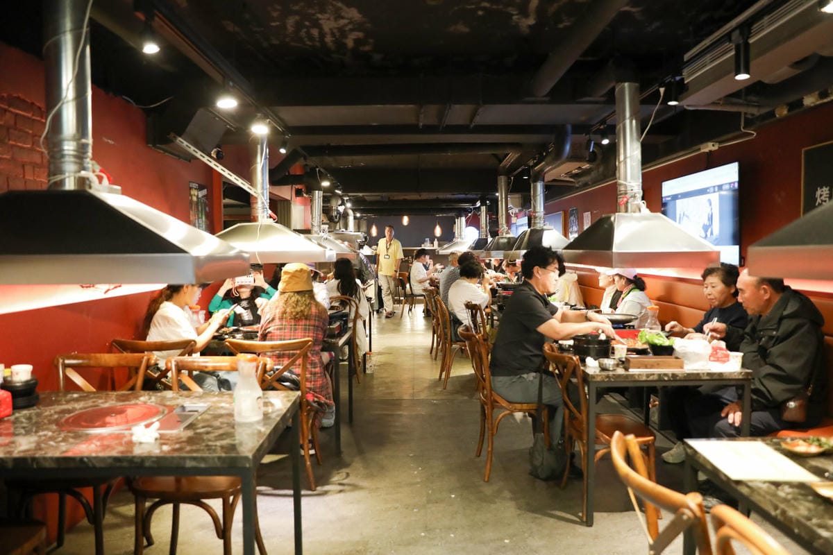 台北韓式炭火烤肉吃到飽推薦! 東大門韓國特色料理(中山南京店)