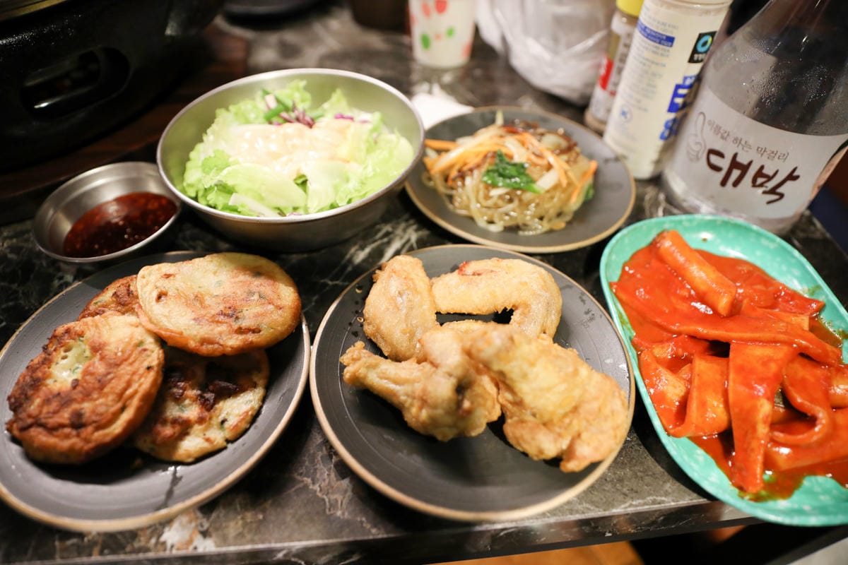 台北韓式炭火烤肉吃到飽推薦! 東大門韓國特色料理(中山南京店)