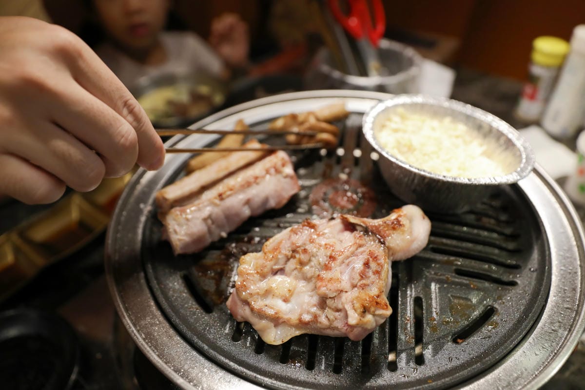 台北韓式炭火烤肉吃到飽推薦! 東大門韓國特色料理(中山南京店)